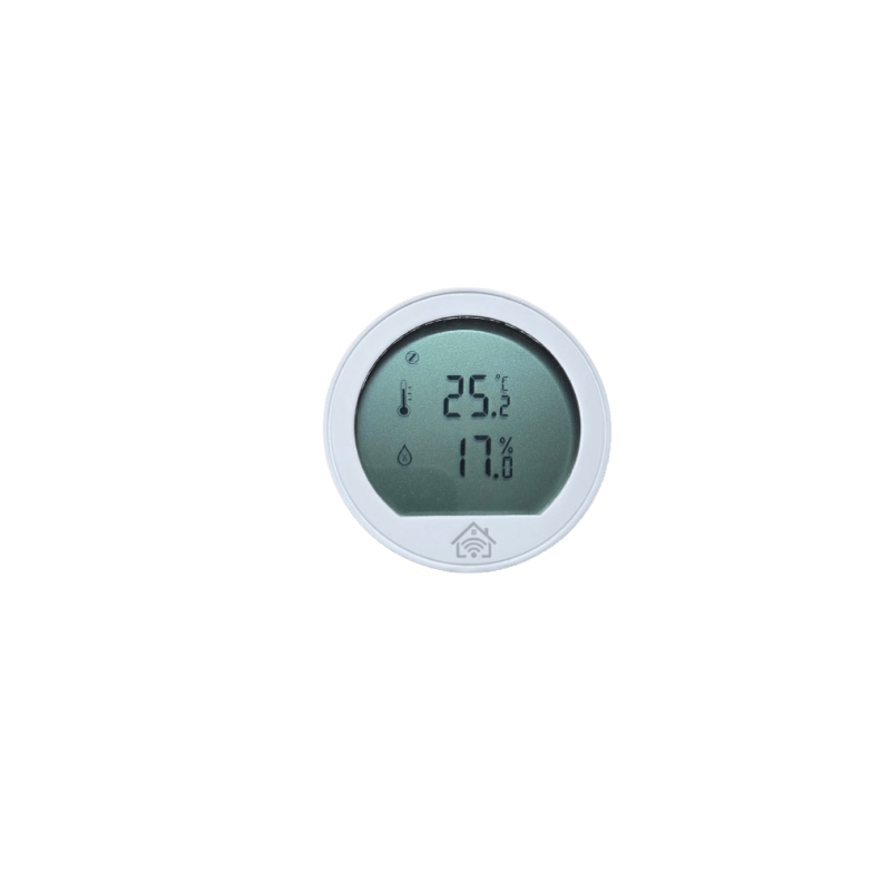 (ZigBee) Sensor de temperatura y humedad con pantalla de consulta, inalambrico ZigBee